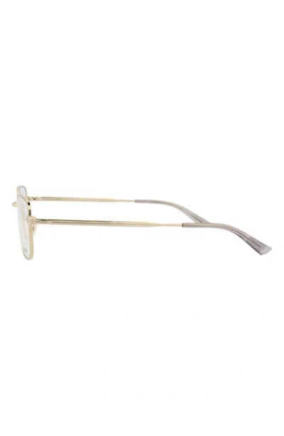Montblanc 55mm Rectangle Optical Frames. In Gold