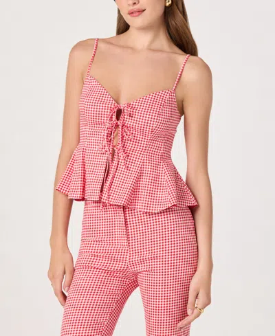 Astr Alma Top In Red