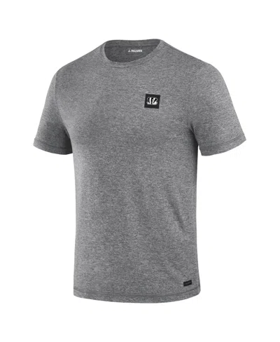 J. Palmer Black Cincinnati Bengals Four Down T-shirt In Gray