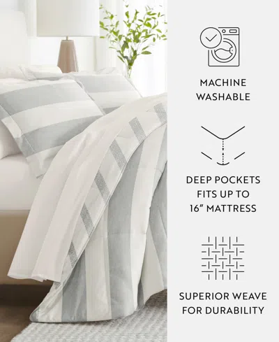 Ienjoy Home Bedding Bundle Patterned 7-piece Comforter Set, Full