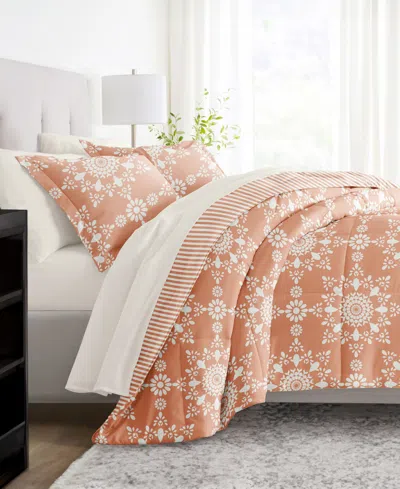 Ienjoy Home Bedding Bundle Patterned 7-piece Comforter Set, Queen