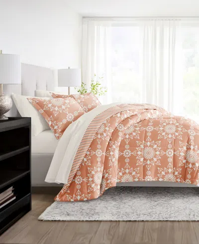 Ienjoy Home Bedding Bundle Patterned 7-piece Comforter Set, Queen
