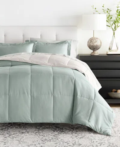 Ienjoy Home Bedding Bundle Reversible Pattern 5-piece Comforter Set, Twin