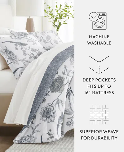 Ienjoy Home Bedding Bundle Patterned 7-piece Comforter Set, Full