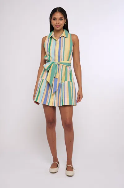Love The Label Arlene Mini Dress In Multi