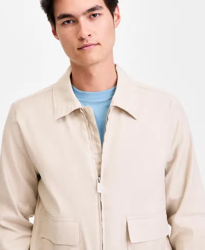Alfani Men's Tech Bomber Jacket, Macy's Exclusive In Multi