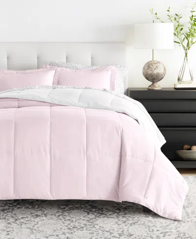 Ienjoy Home Bedding Bundle Reversible Pattern 7-piece Comforter Set, California King