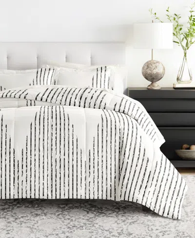 Ienjoy Home Bedding Bundle Patterned 7-piece Comforter Set, King