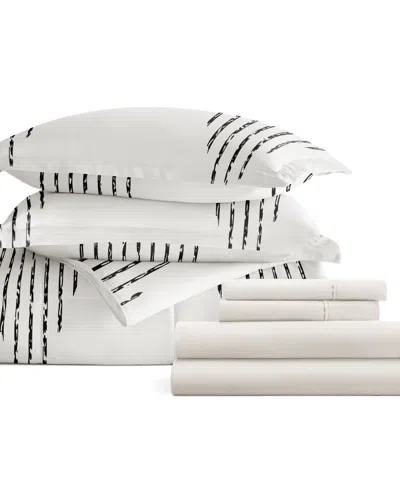Ienjoy Home Bedding Bundle Patterned 7-piece Comforter Set, King