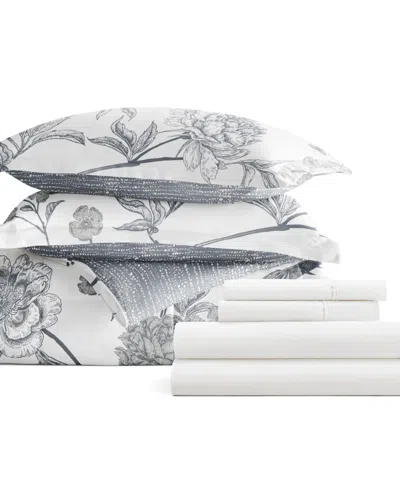 Ienjoy Home Bedding Bundle Patterned 5-piece Comforter Set, Twin