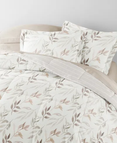 Ienjoy Home Bedding Bundle Patterned 5-piece Comforter Set, Twin Xl