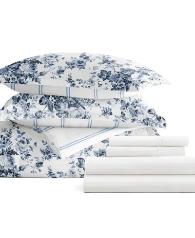 Ienjoy Home Bedding Bundle Patterned 7-piece Comforter Set, Full