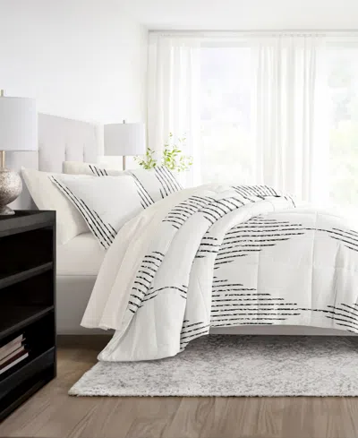 Ienjoy Home Bedding Bundle Patterned 7-piece Comforter Set, Full