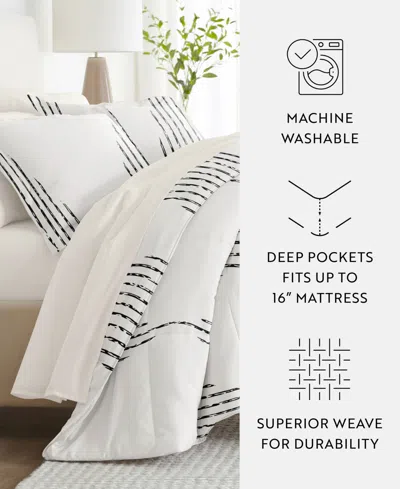 Ienjoy Home Bedding Bundle Patterned 7-piece Comforter Set, Full