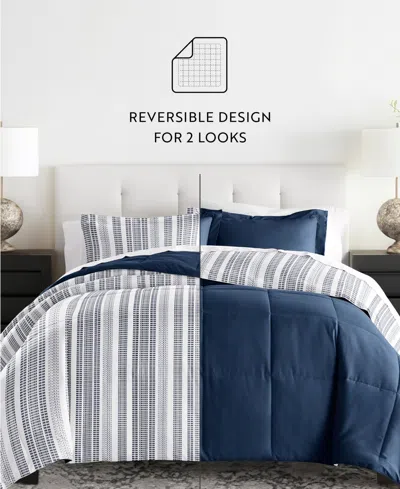 Ienjoy Home Bedding Bundle Patterned 7-piece Comforter Set, California King