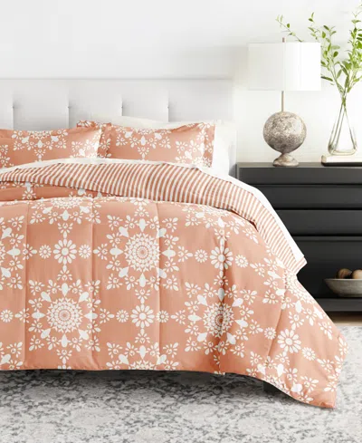 Ienjoy Home Bedding Bundle Patterned 7-piece Comforter Set, Full