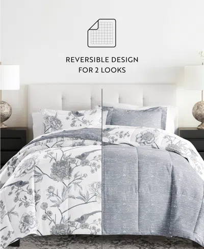 Ienjoy Home Bedding Bundle Patterned 5-piece Comforter Set, Twin Xl