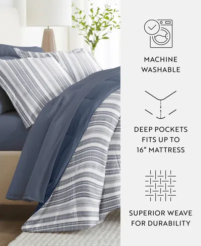 Ienjoy Home Bedding Bundle Patterned 7-piece Comforter Set, Full