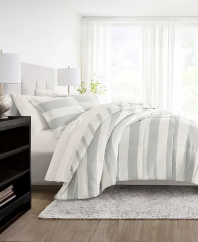 Ienjoy Home Bedding Bundle Patterned 7-piece Comforter Set, King