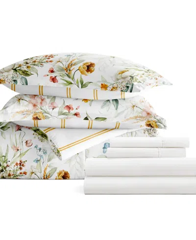 Ienjoy Home Bedding Bundle Patterned 7-piece Comforter Set, Full