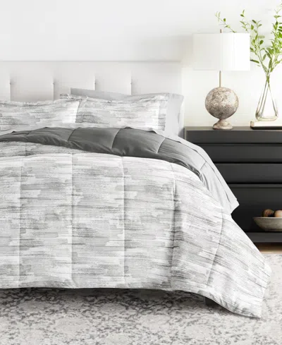 Ienjoy Home Bedding Bundle Patterned 7-piece Comforter Set, King