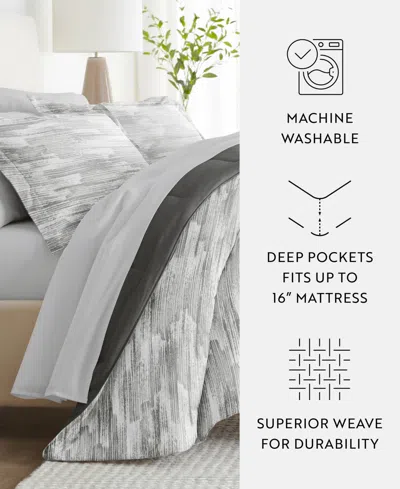 Ienjoy Home Bedding Bundle Patterned 7-piece Comforter Set, Queen