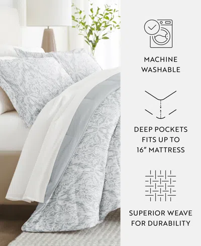 Ienjoy Home Bedding Bundle Patterned 7-piece Comforter Set, Full