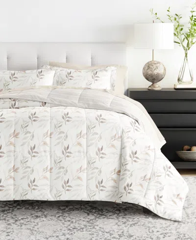 Ienjoy Home Bedding Bundle Patterned 7-piece Comforter Set, Queen