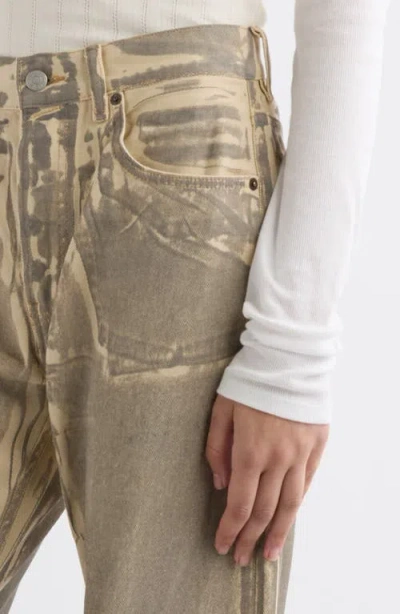 Acne Studios Pentyone Lux Overprint Jeans In Multi
