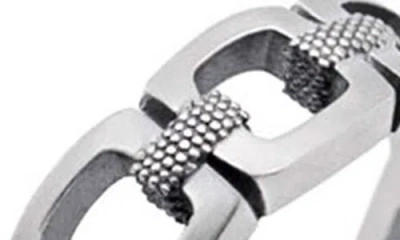 Serge Denimes Silver Bond Ring In Red