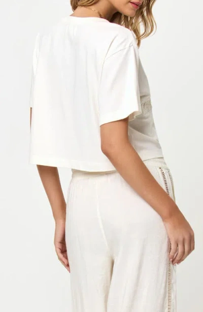 L*space Lspace Core Cover-up T-shirt In White