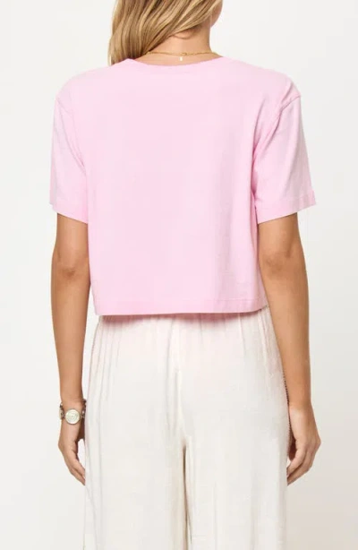 L*space Lspace Core Cover-up T-shirt In Pink