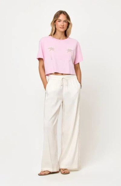 L*space Lspace Core Cover-up T-shirt In Pink
