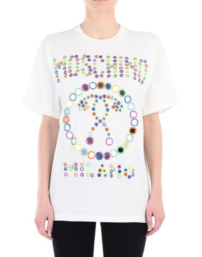 Shop Moschino Short Sleeve T-shirts - Item 37985004 In White