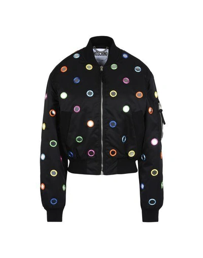 Shop Moschino Jackets - Item 41693508 In Black
