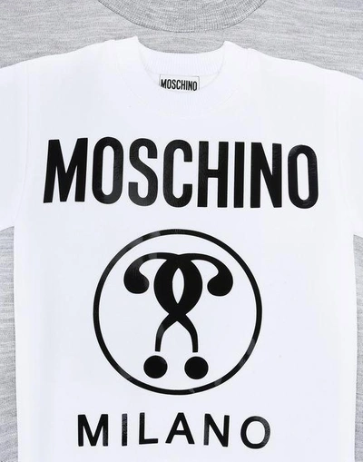 Shop Moschino Sweatshirts - Item 53000715 In Grey