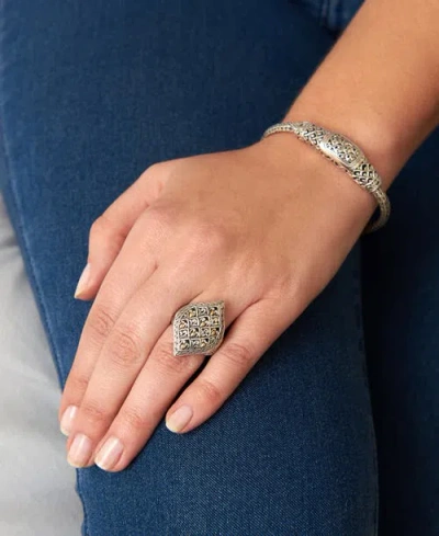 Devata Dragon Skin Ring In Yellow
