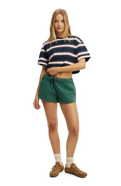 Cotton On Body Active Cropped Graphic Active Tee In Multi