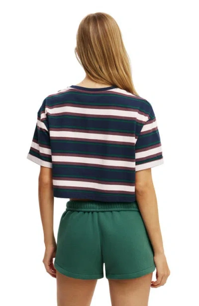 Cotton On Body Active Cropped Graphic Active Tee In Multi