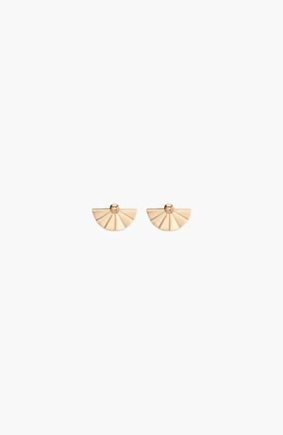 Aurate New York Archival Sensu Earrings In Gold