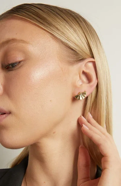 Aurate New York Archival Sensu Earrings In Gold