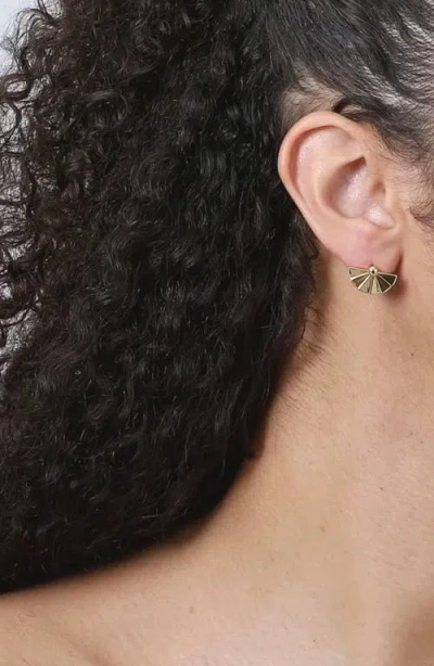 Aurate New York Archival Sensu Earrings In Gold