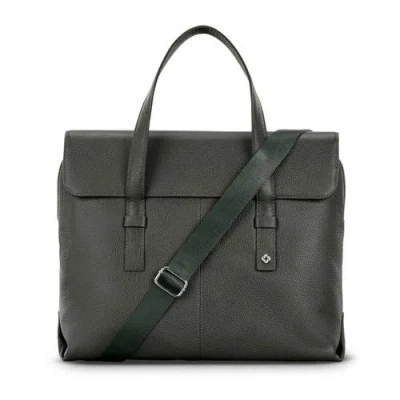 Samsonite Mobile Solution 2 Convertible Leather Briefcase In Black