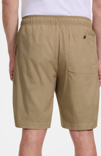 Lands' End 9" Pull On Deck Shorts In Brown