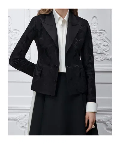 Dior Fitted Jacket In Black