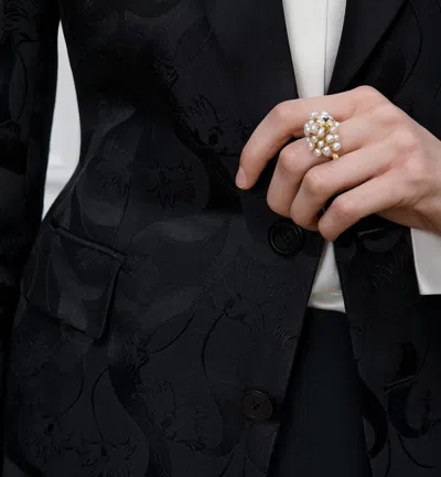 Dior Fitted Jacket In Black
