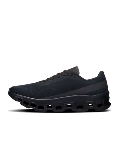 On Cloudmster 2 Rubber-trimmed Mesh Running Sneakers In Black