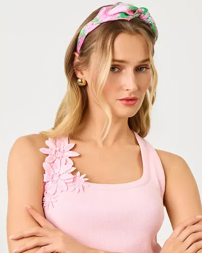 Lilly Pulitzer Knotted Side Bow Headband In Multi
