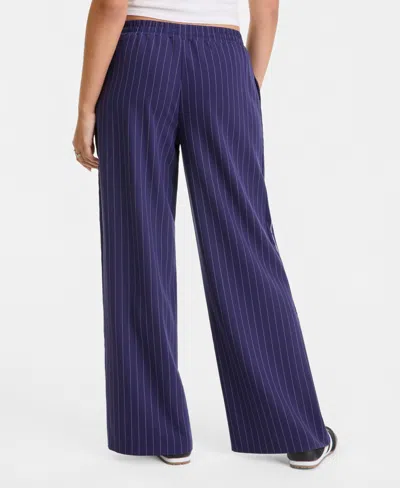 Sincerely Jules Juniors' Striped Drawstring Pants In Multi
