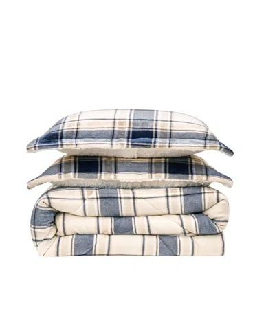 Truly Soft Cuddle Warmth Comforter Set, Full/queen In Blue